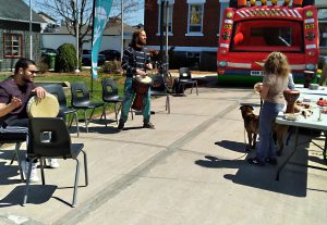 Session de djembe avec Charles Ostiguy